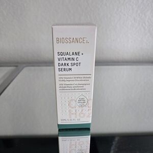 Biossance Squalane + Vitamin C Dark Spot Serum 30ml/ 1.01oz NIB